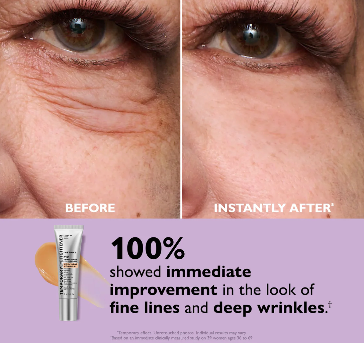INSTANT FIRMX EYE TEMPORARY EYE TIGHTENER EASY-WEAR FORMULA