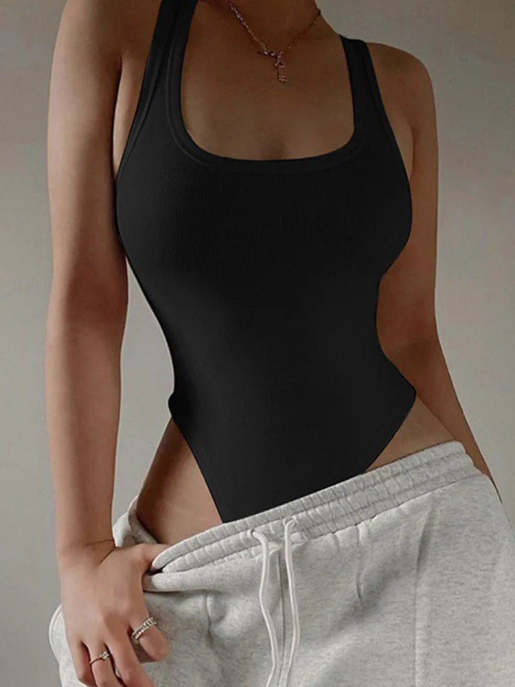 Off-Shoulder Knit Bodysuit – Sexy & Comfortable Summer Fashion for Women