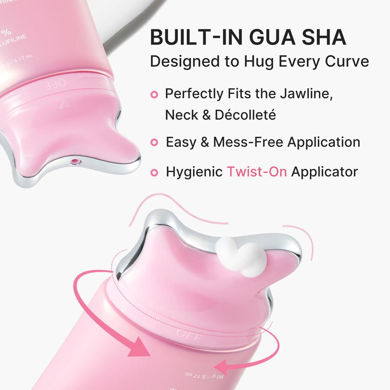 Flexoraa Gua Sha Neck Firming Cream — PDRN + Volufiline 5% | Non-Sticky, Fragrance-Free
