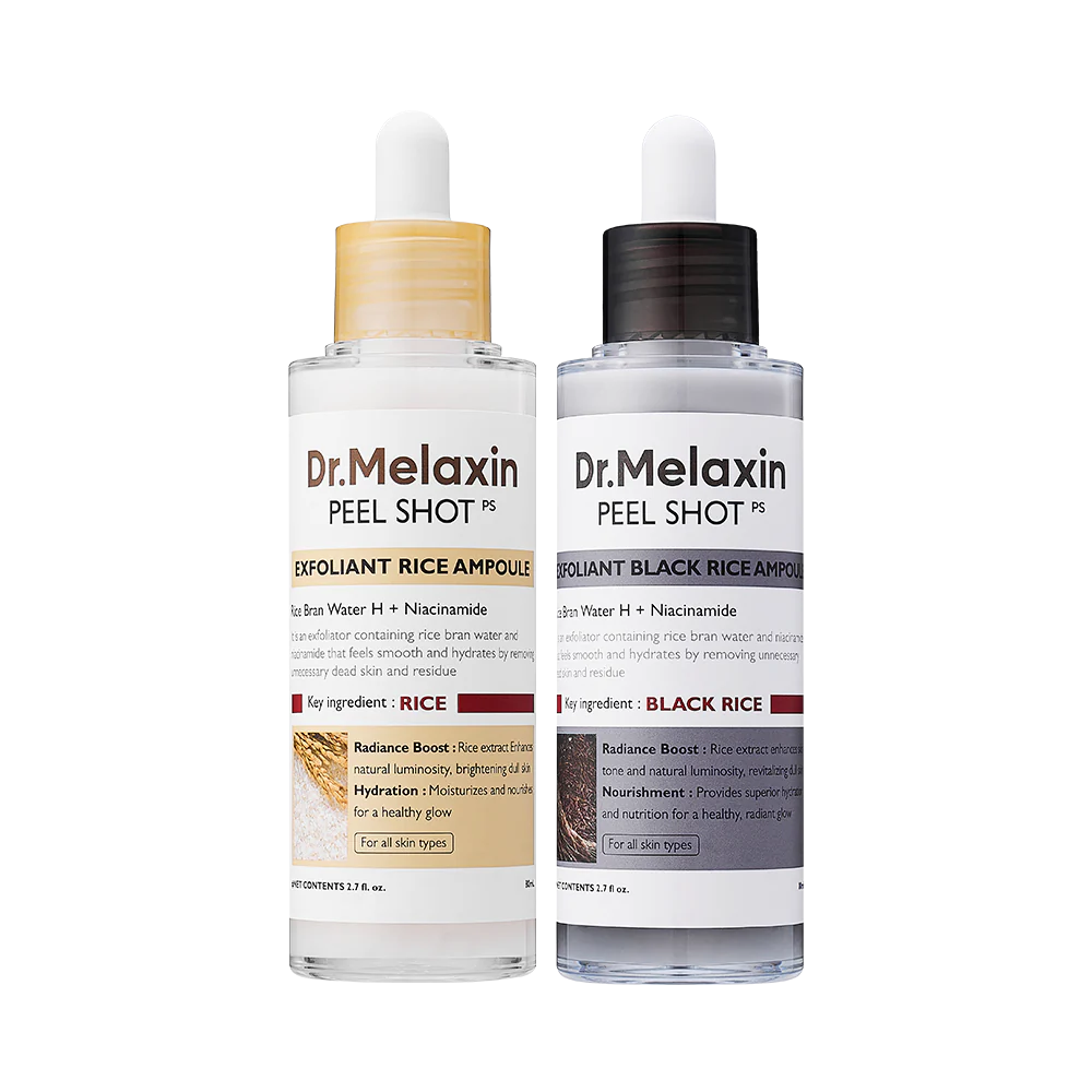 Flexoraa™ Dr.Melaxin Peel Shot Glow Rice Set