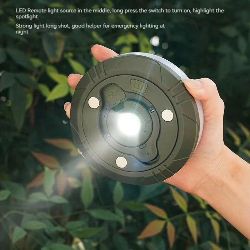 Handheld Rechargeable Camping Lantern – Lightweight & Travel-Friendly