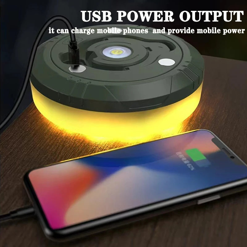 USB Rechargeable Camping Light – Long-Lasting Battery Life