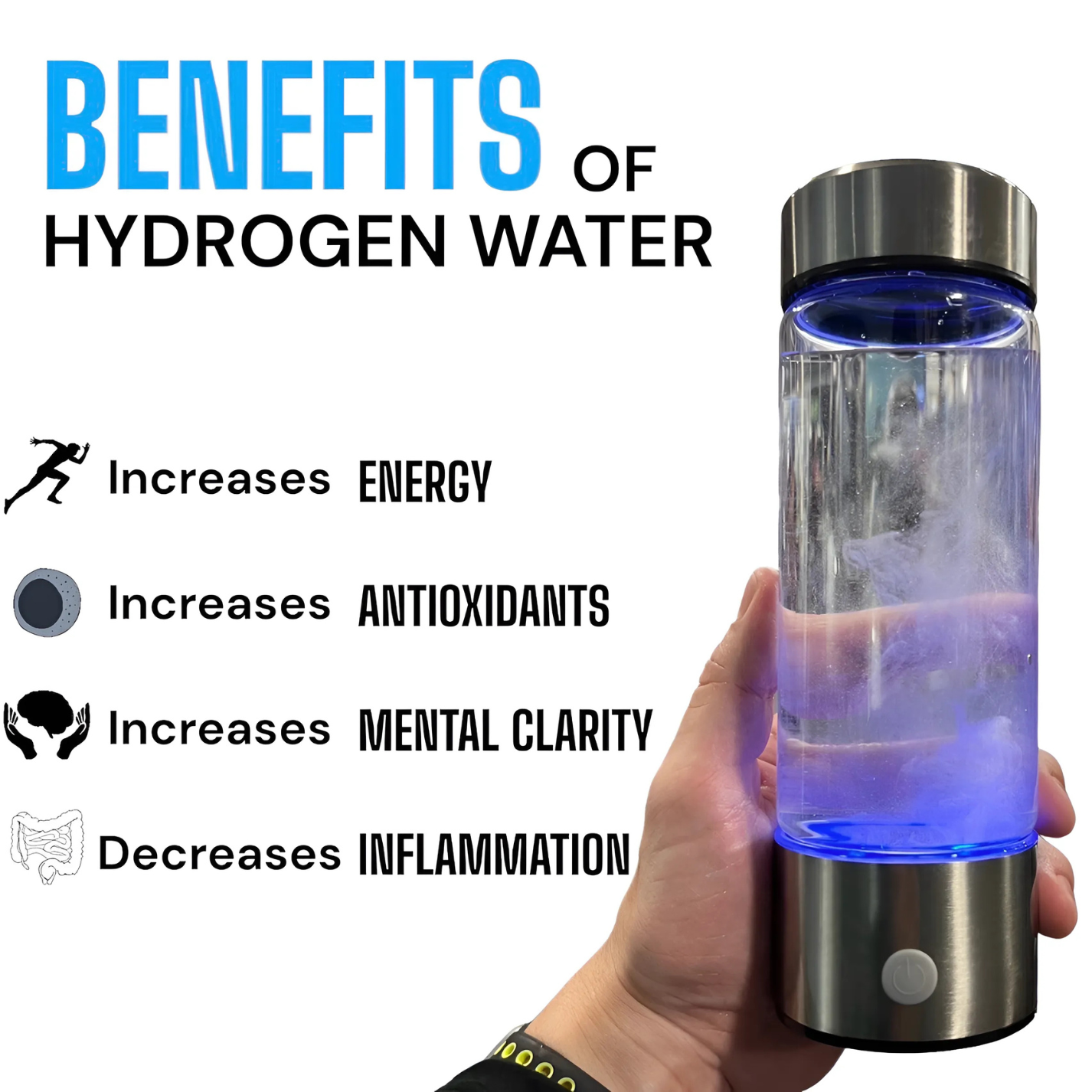 AquaNova - Hydrogen Water Bottle