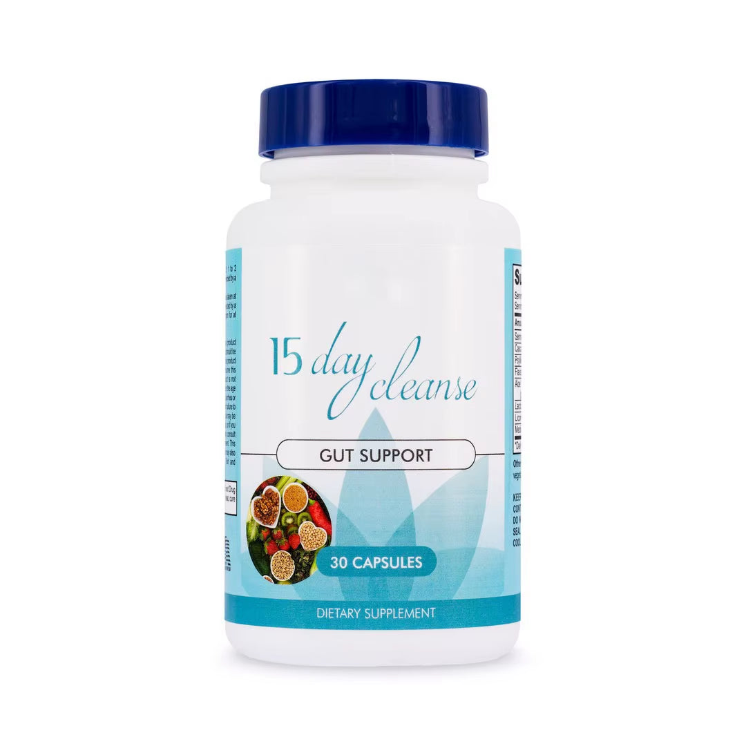 Gut Health and Gut Lining Supplement Improved Digestive Comfort 15 Day Cleanse Detox Gut and Colon Support Advanced Capsules