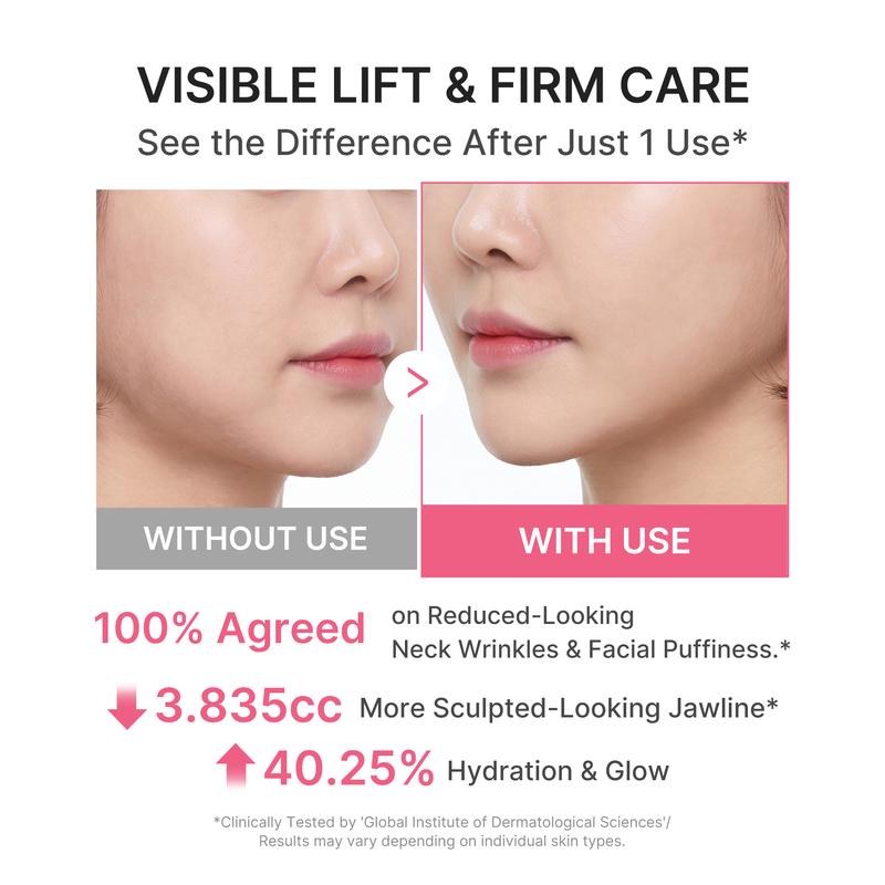Flexoraa Gua Sha Neck Firming Cream — PDRN + Volufiline 5% | Non-Sticky, Fragrance-Free